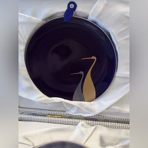 Fukagawa Porcelain set of 4 dessert plates